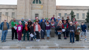 Caroling Bus Tour Spreads Cheer